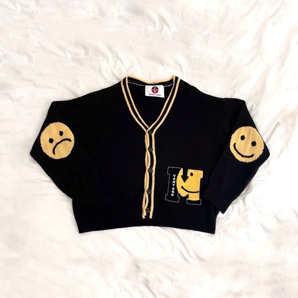 MAYBE CRAZY® MEN'S LOOSE KNIT CARDIGAN. - Picture 3 of 6